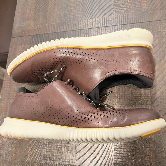 Cole Haan brown dress shoes zerogrand C30312 size 10.5Men - Picture 9 of 10